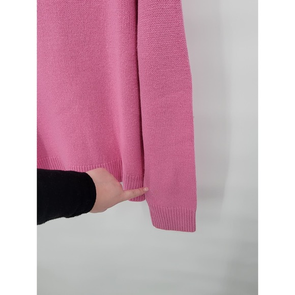 Wilfred Artizia Pink Turtleneck Sweater Pullover Lightweight Large - Picture 5 of 10